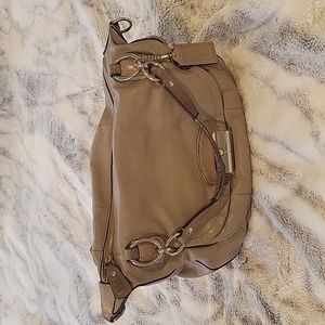 Coach leather hand bag